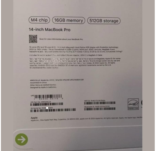 MacBook Pro M4 бǩɫϸع 